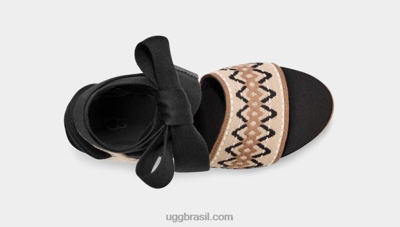 preto 4VTTD500 UGG mulheres tornozeleira abade