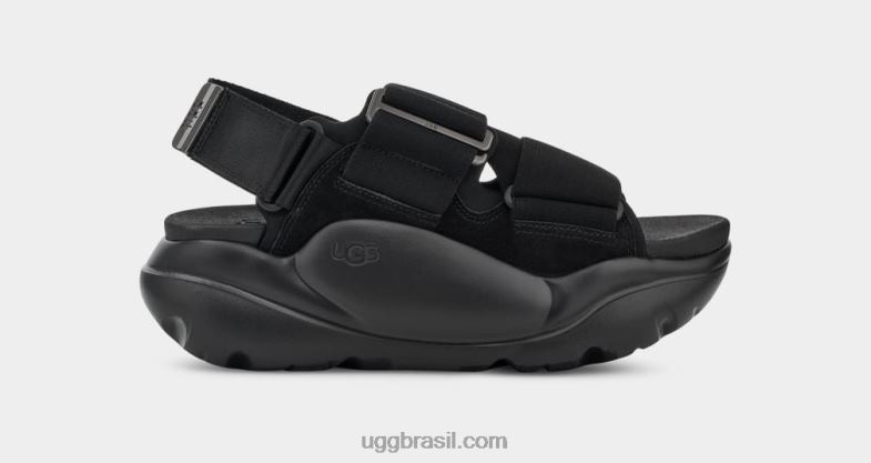 preto 4VTTD510 UGG mulheres la street sandália camurça