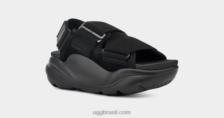 preto 4VTTD510 UGG mulheres la street sandália camurça