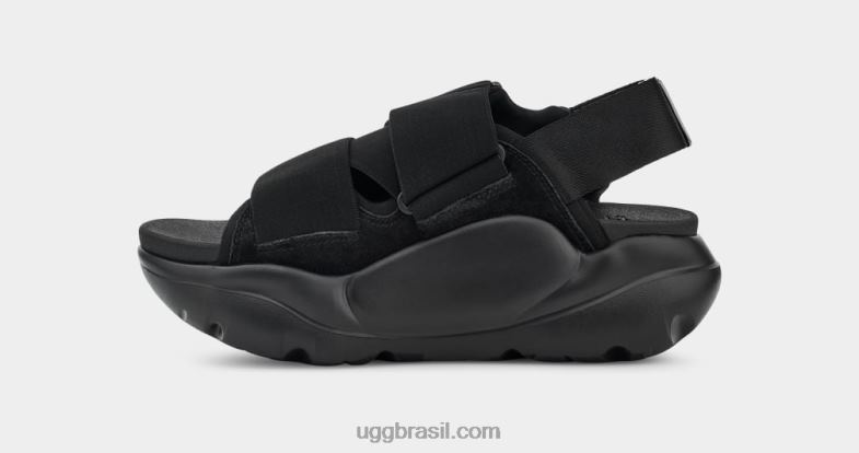 preto 4VTTD510 UGG mulheres la street sandália camurça
