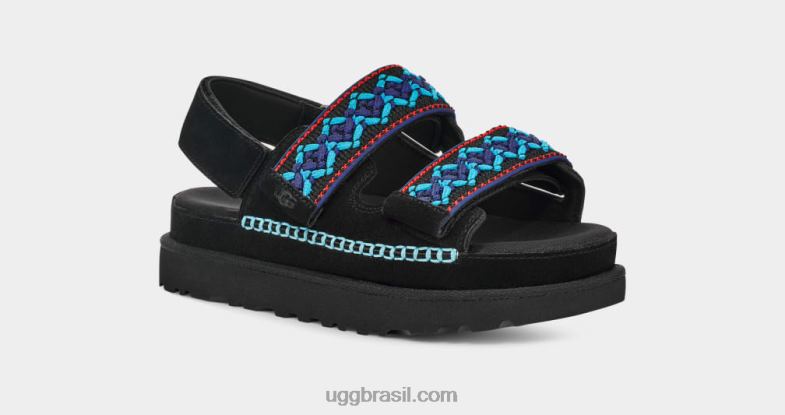 preto 4VTTD514 UGG mulheres trança goldenstar