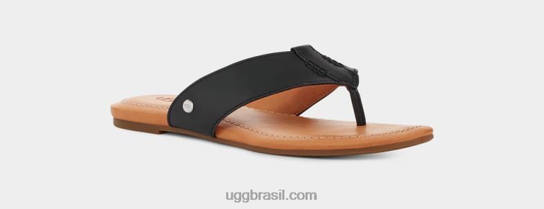 preto 4VTTD517 UGG mulheres flip cuidadoso