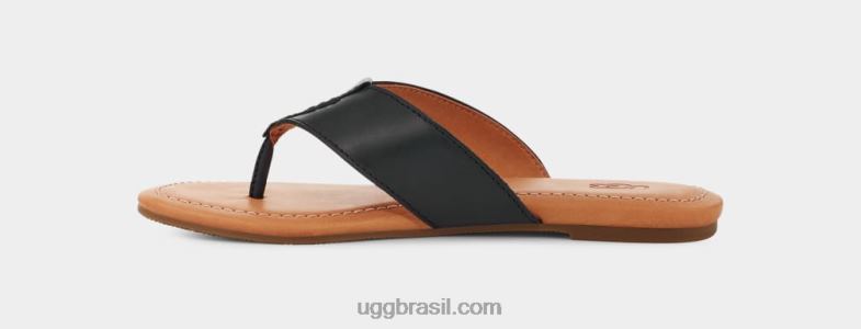 preto 4VTTD517 UGG mulheres flip cuidadoso