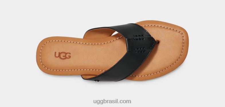 preto 4VTTD517 UGG mulheres flip cuidadoso