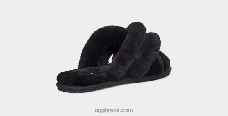 preto 4VTTD545 UGG mulheres scuffita