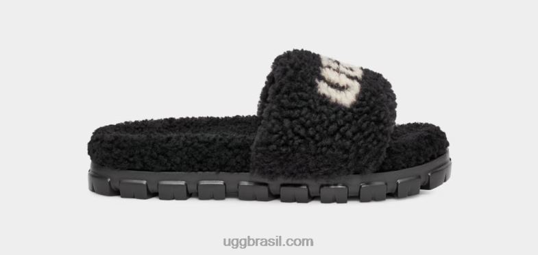 preto 4VTTD582 UGG mulheres gráfico cozetta encaracolado