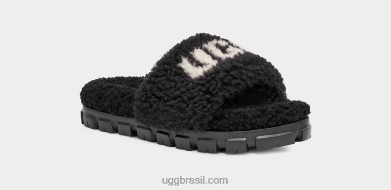 preto 4VTTD582 UGG mulheres gráfico cozetta encaracolado