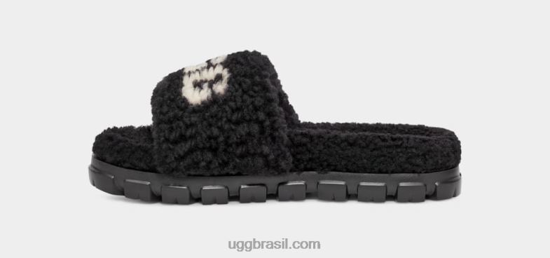 preto 4VTTD582 UGG mulheres gráfico cozetta encaracolado