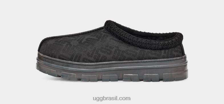preto 4VTTD615 UGG mulheres monograma gráfico tasman