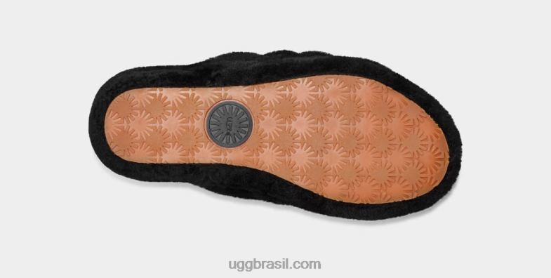 preto 4VTTD713 UGG mulheres fofo sim deslize