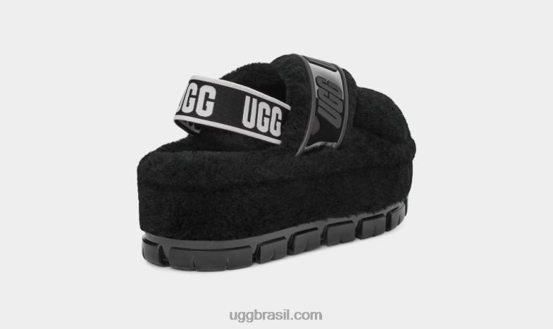 preto 4VTTD731 UGG mulheres fuzzita claro