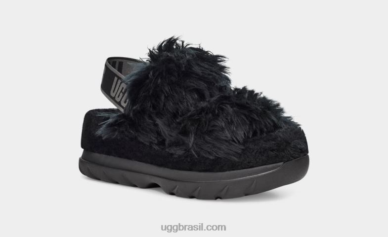 preto 4VTTD740 UGG mulheres sandália fofa de açúcar