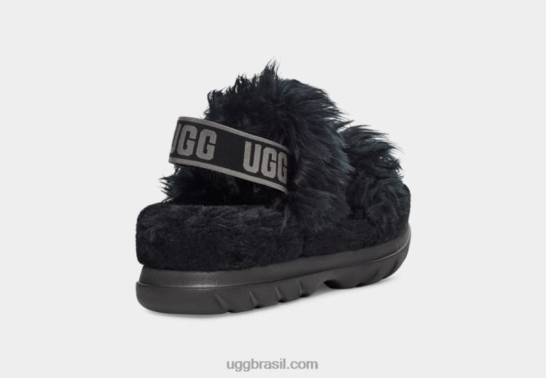 preto 4VTTD740 UGG mulheres sandália fofa de açúcar