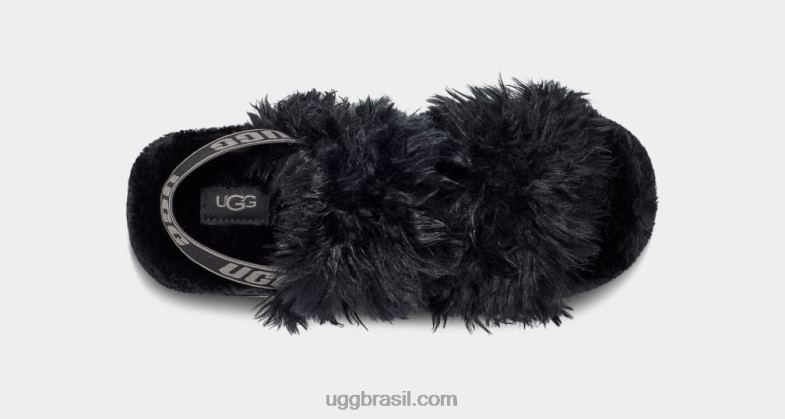 preto 4VTTD740 UGG mulheres sandália fofa de açúcar