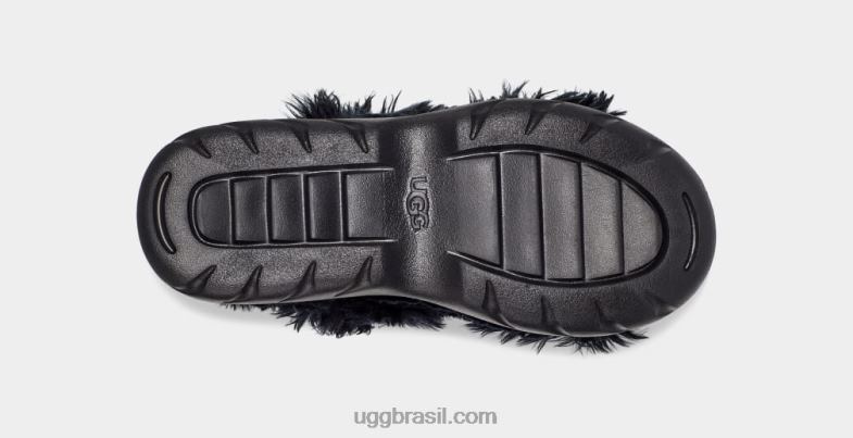 preto 4VTTD740 UGG mulheres sandália fofa de açúcar