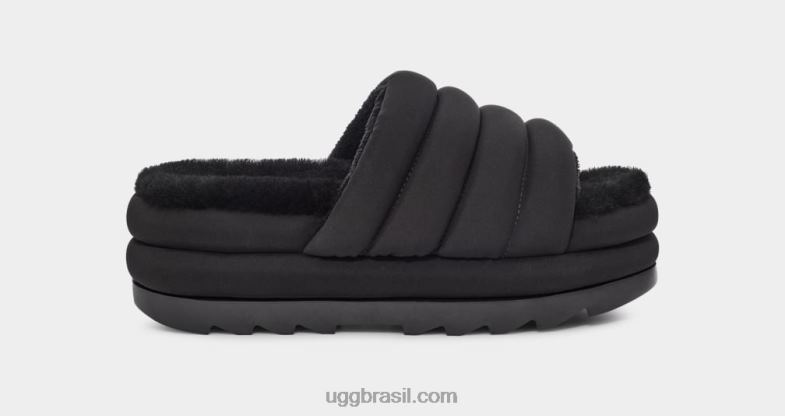 preto 4VTTD761 UGG mulheres maxi slide