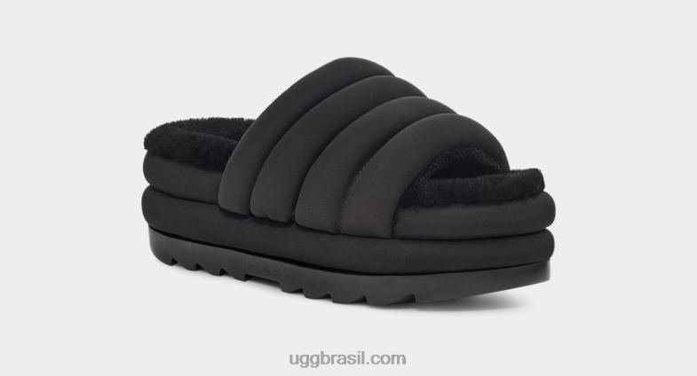 preto 4VTTD761 UGG mulheres maxi slide
