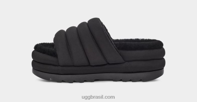 preto 4VTTD761 UGG mulheres maxi slide