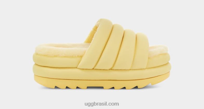 pudim de banana 4VTTD762 UGG mulheres maxi slide