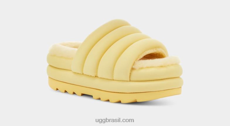 pudim de banana 4VTTD762 UGG mulheres maxi slide
