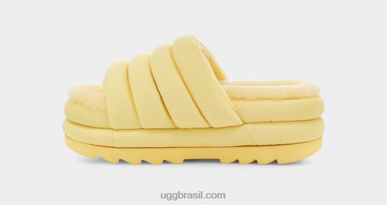 pudim de banana 4VTTD762 UGG mulheres maxi slide