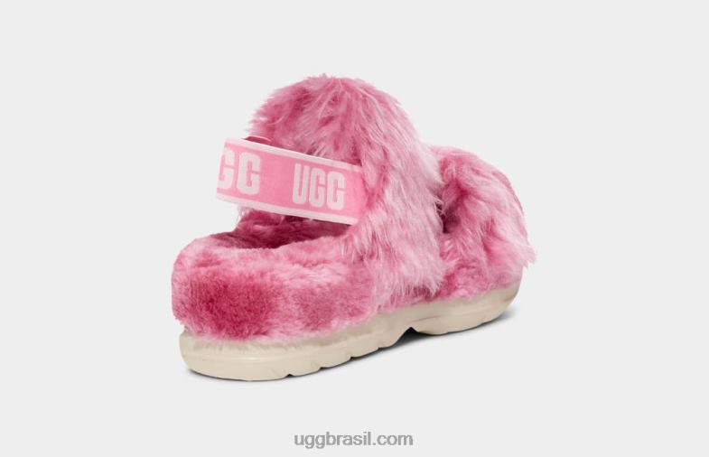 rosa 4VTTD741 UGG mulheres sandália fofa de açúcar