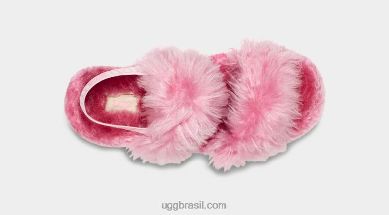 rosa 4VTTD741 UGG mulheres sandália fofa de açúcar