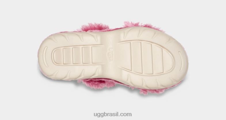 rosa 4VTTD741 UGG mulheres sandália fofa de açúcar