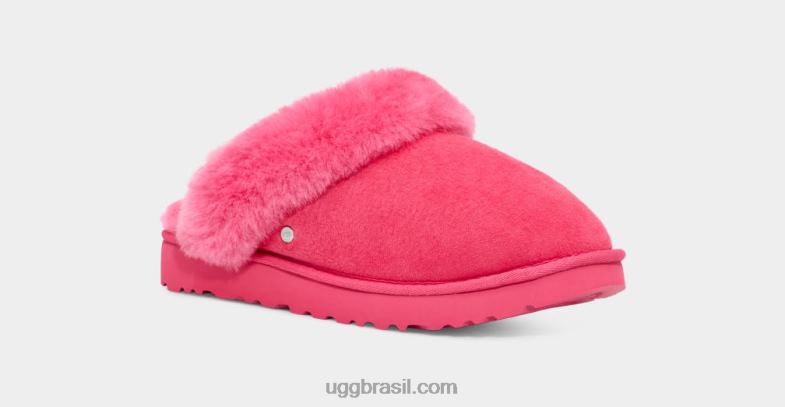 rosa rosado 4VTTD612 UGG mulheres chinelo clássico ii