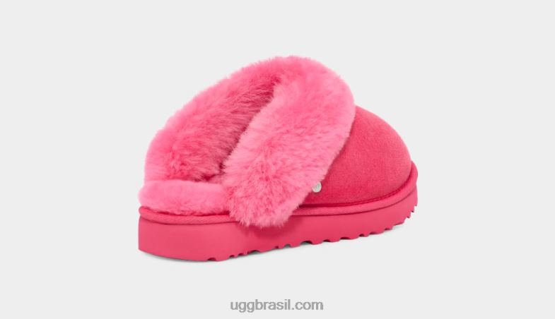 rosa rosado 4VTTD612 UGG mulheres chinelo clássico ii