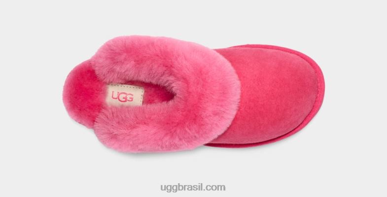 rosa rosado 4VTTD612 UGG mulheres chinelo clássico ii