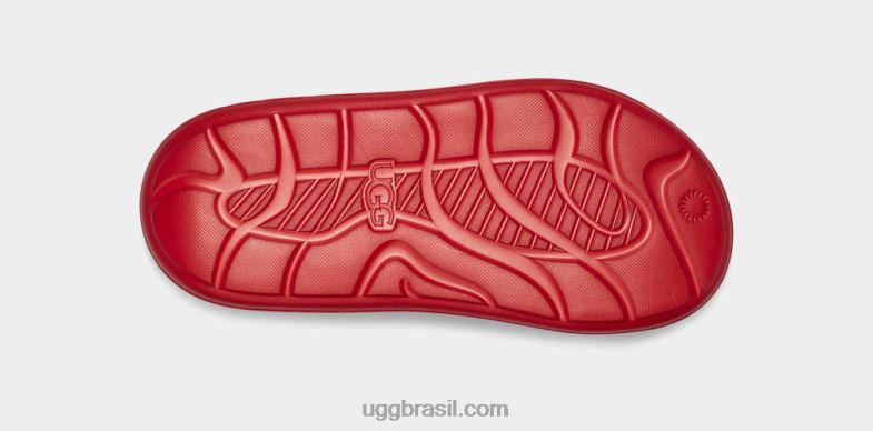 samba vermelho 4VTTD444 UGG mulheres esporte sim deslize