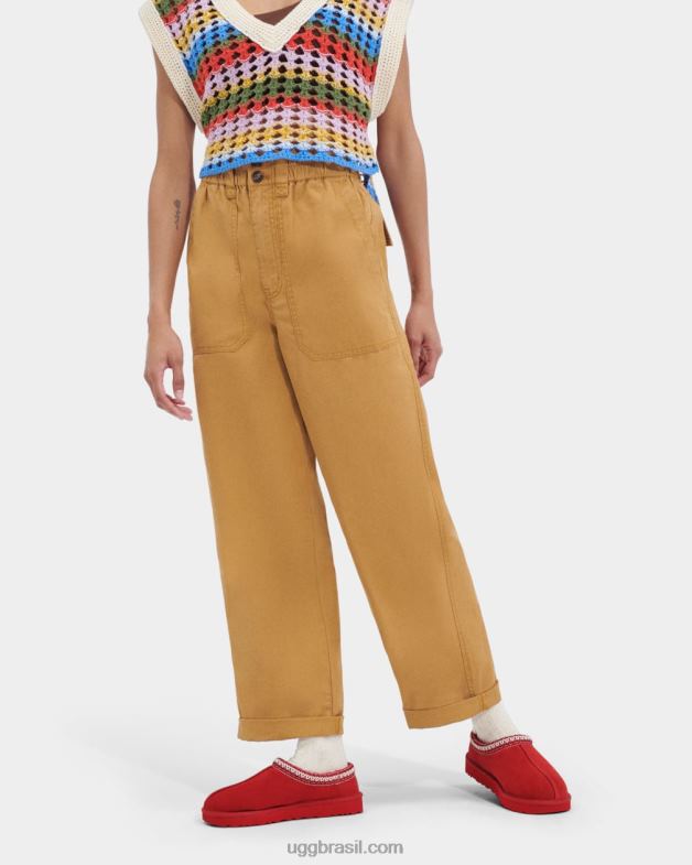 samba vermelho tnl 4VTTD28 UGG mulheres chinelo tasman