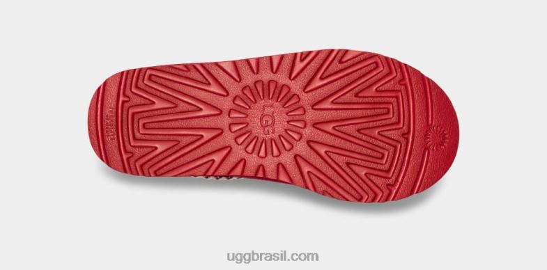 samba vermelho tnl 4VTTD28 UGG mulheres chinelo tasman