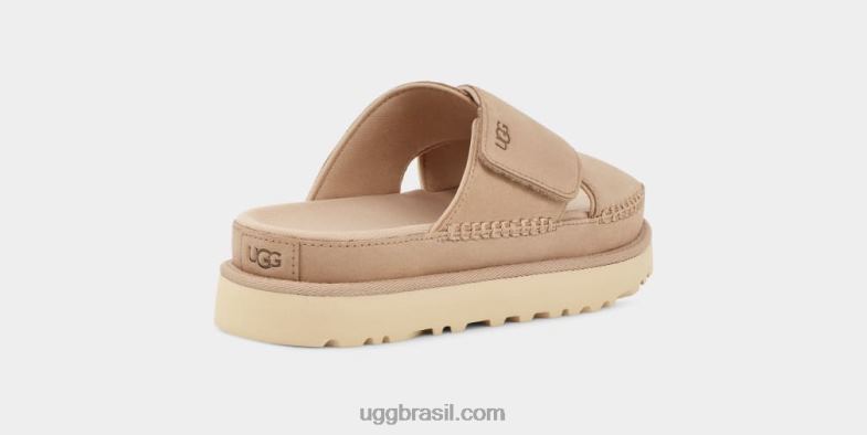 troncos 4VTTD437 UGG mulheres slide transversal goldenstar