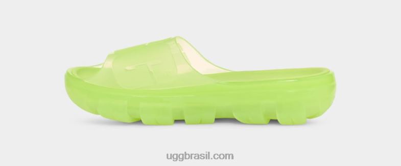 verde claro 4VTTD399 UGG mulheres slide de gelatina transparente