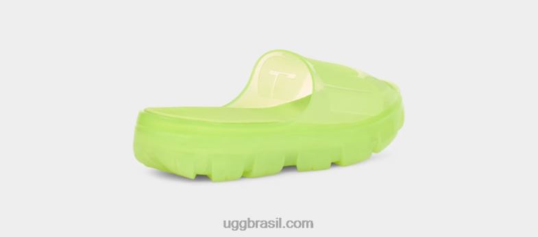 verde claro 4VTTD399 UGG mulheres slide de gelatina transparente