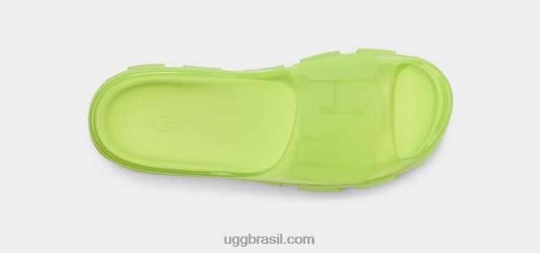 verde claro 4VTTD399 UGG mulheres slide de gelatina transparente