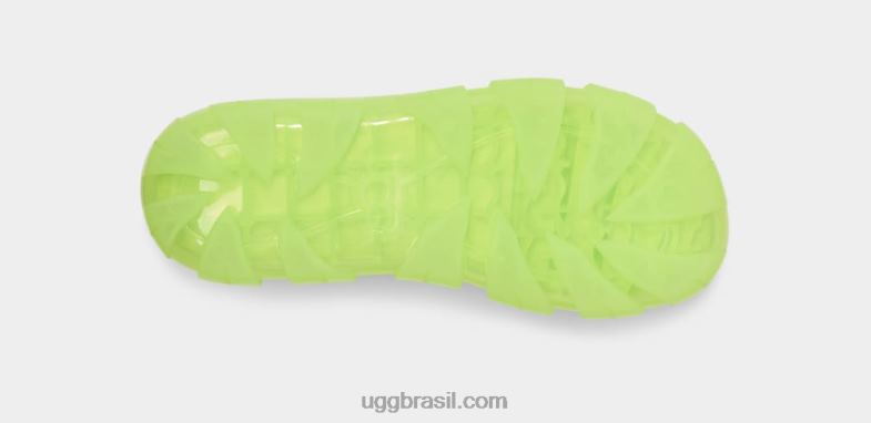 verde claro 4VTTD399 UGG mulheres slide de gelatina transparente