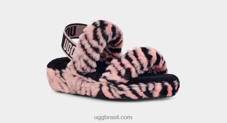 vieira rosa 4VTTD852 UGG mulheres oh sim estampa de tigre