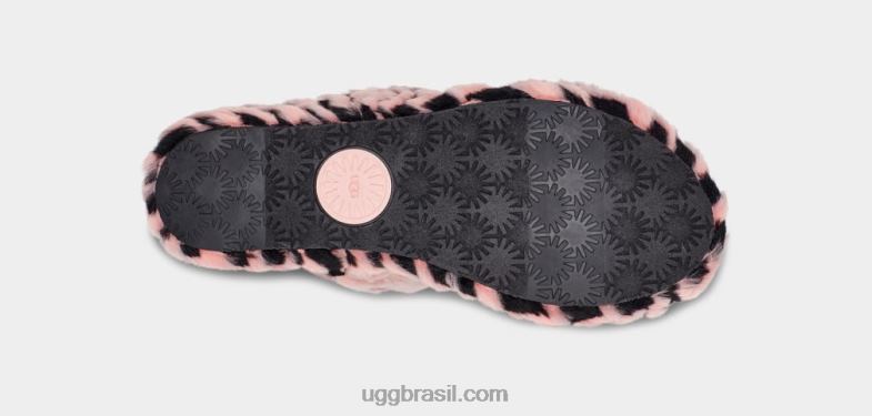 vieira rosa 4VTTD852 UGG mulheres oh sim estampa de tigre