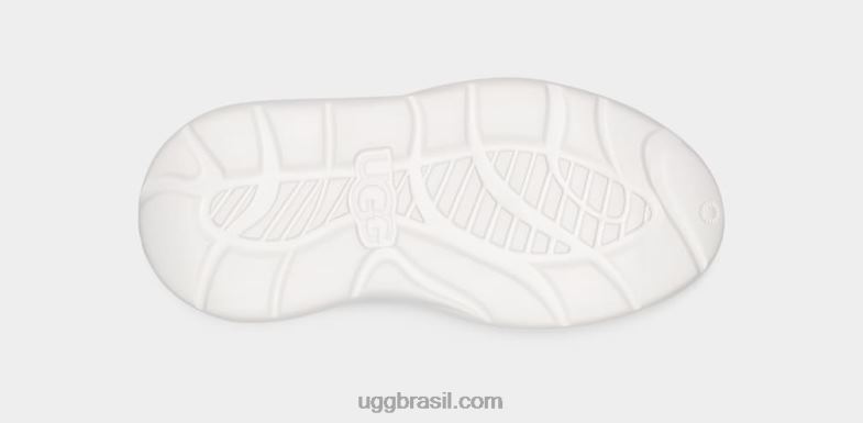 Branco brilhante 4VTTD2118 UGG mulheres esporte sim tamanco