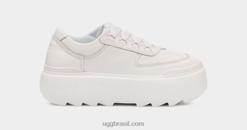 Branco brilhante 4VTTD484 UGG mulheres renda mega marin