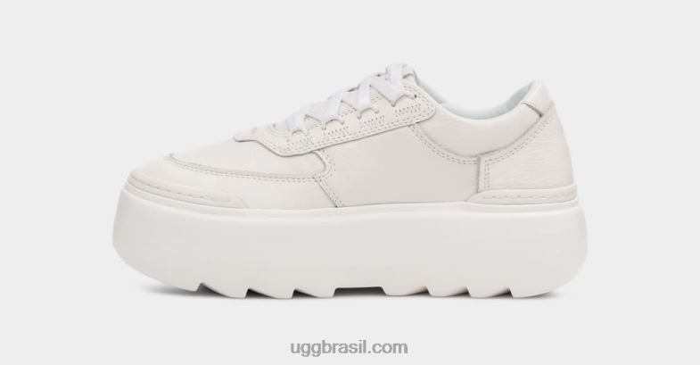 Branco brilhante 4VTTD484 UGG mulheres renda mega marin