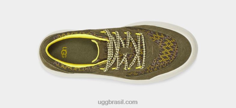 azeitona queimada 4VTTD531 UGG mulheres trança de renda mega marin