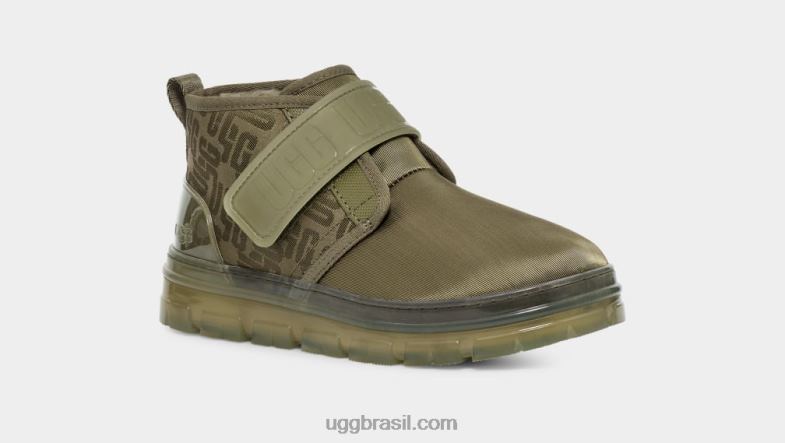 azeitona queimada 4VTTD666 UGG mulheres monograma gráfico neumel