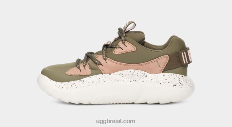 azeitona queimada 4VTTD727 UGG mulheres a renda da nuvem