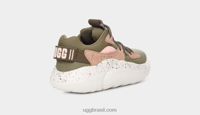 azeitona queimada 4VTTD727 UGG mulheres a renda da nuvem