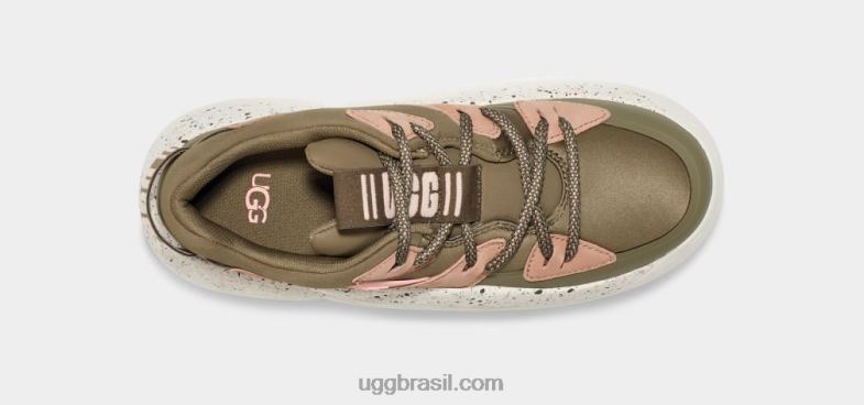 azeitona queimada 4VTTD727 UGG mulheres a renda da nuvem
