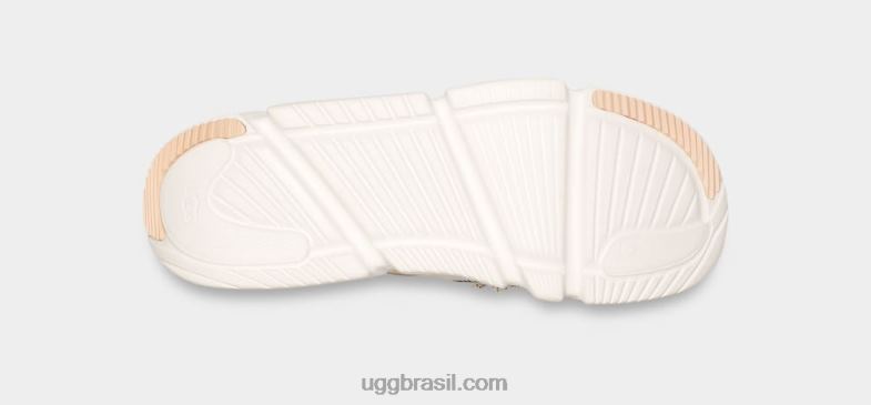 branco multi 4VTTD856 UGG mulheres couro de renda calle